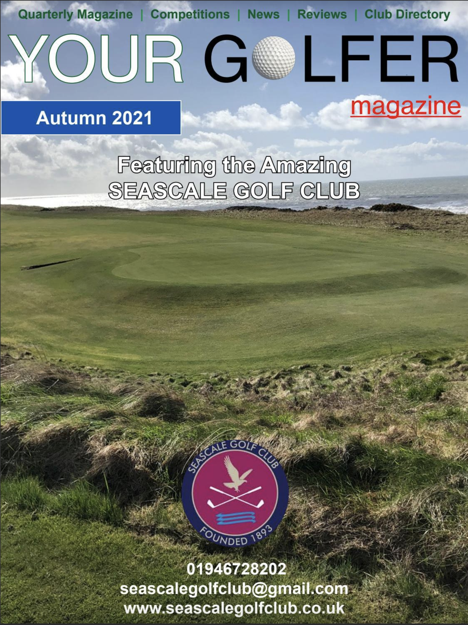 Your Golfer Magazine Autumn 21 edition