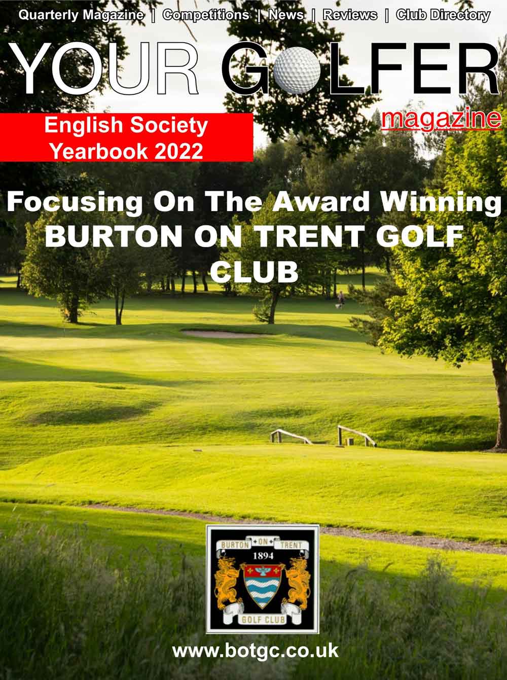 English Society Golf Yearbook 2022 from Your Golfer Magazine